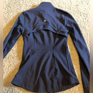 Lululemon skim fit jacket, small, black, very good condition. Activewear